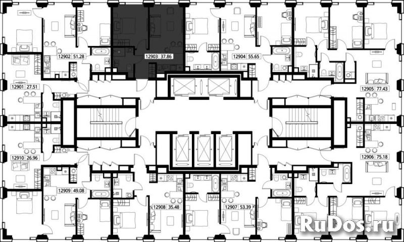 Продам 1 комнатную квартиру 37.86 м2 изображение 3