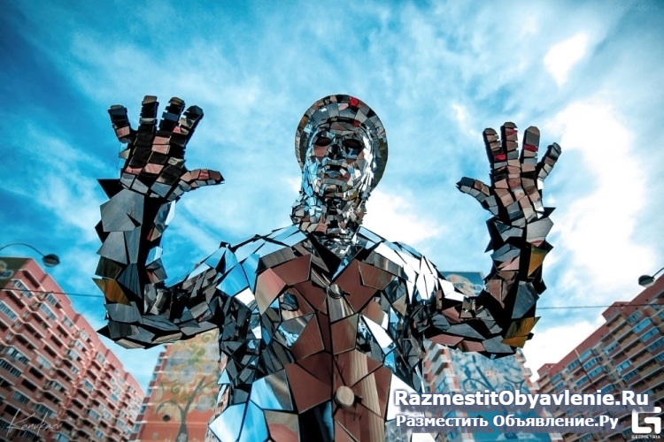 Зеркальные люди на встречу гостей изображение 3