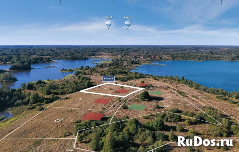 Бартер на 2-а смежных участка по 1-га, у воды, озеро Тубосс граничит с участком. изображение 3