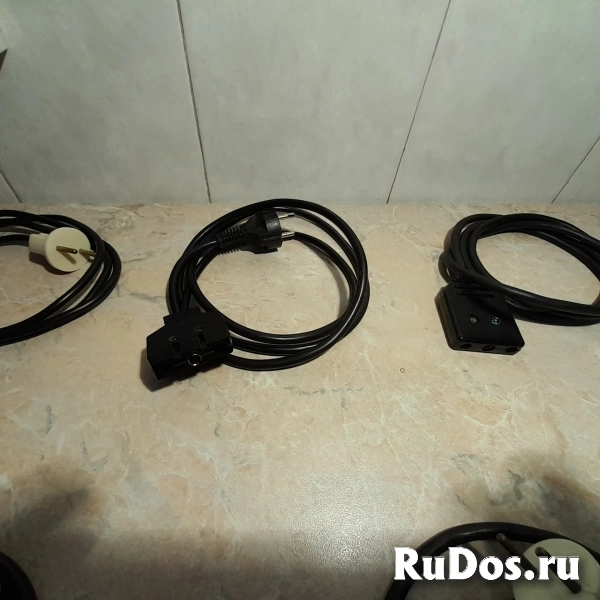 Шнур питания для радиоприборов  8 штук изображение 3