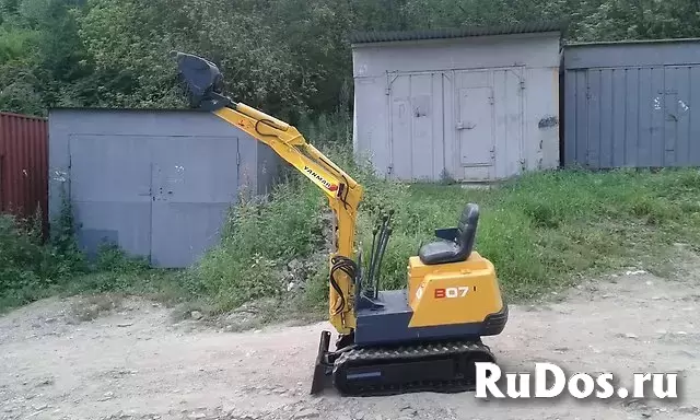 Японский мини-экскаватор YANMAR B-07 изображение 9