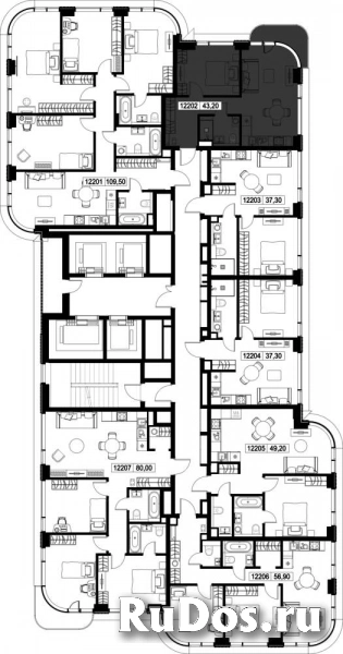 Продам 1 комнатную квартиру 43.2 м2 изображение 3