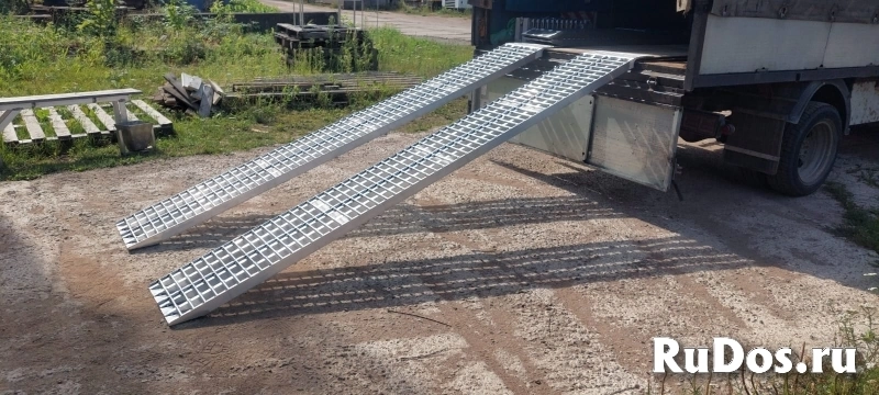 Аппарели алюминиевые для техники на колесном и гусеничном ходу изображение 3