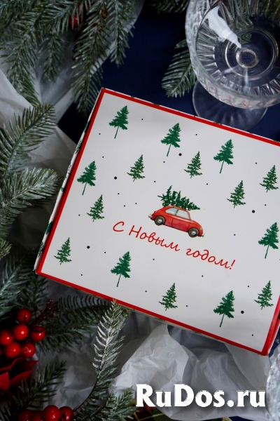 Складные новогодние коробки изображение 6