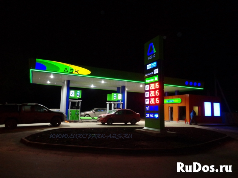 Комплексные решения для наружного оформления АЗС, АГНКС или АГЗС изображение 7