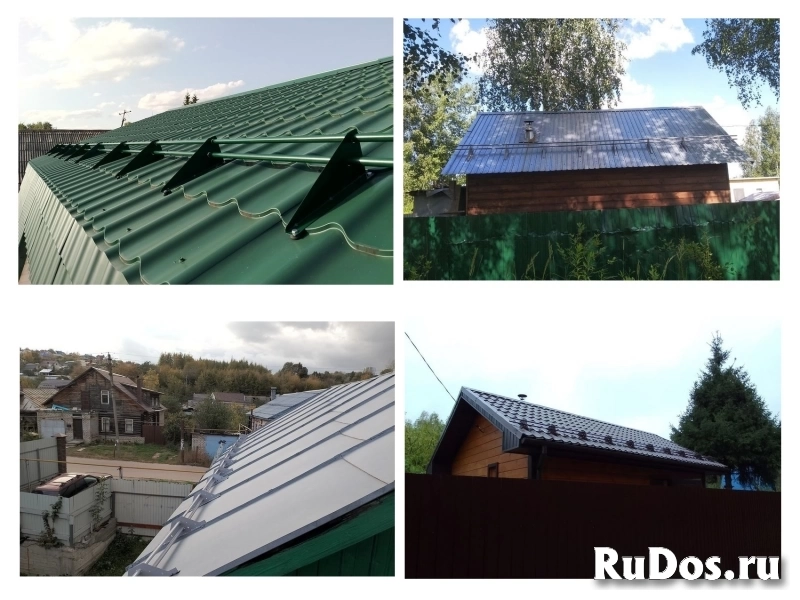 Монтаж снегозадержателей под ключ, без переплаты и посредников. изображение 10