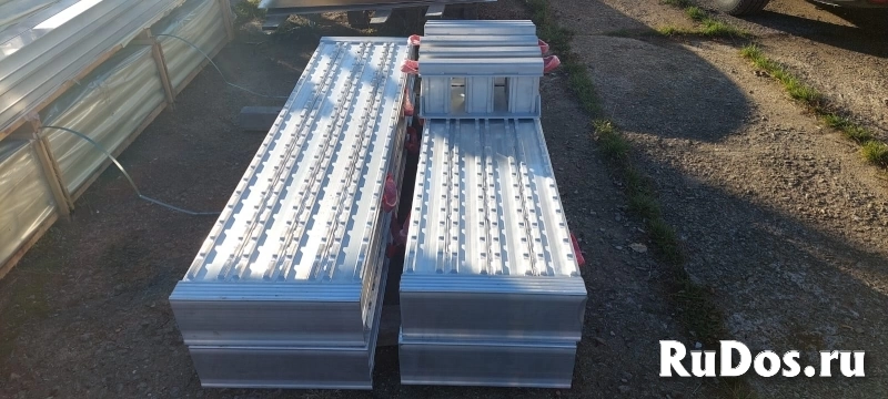 Аппарели алюминиевые составные для погрузки/выгрузки техники фотка