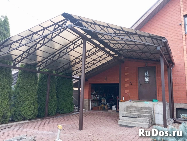 Навесы для авто от производителя изображение 9