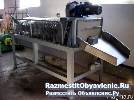 Барабан для снятия чешуи рыбы в производстве консе фотка