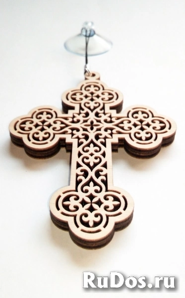 Крест на присоске с орнаментом изображение 5