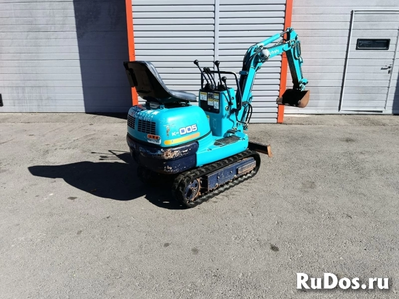 Японский мини-экскаватор Kubota K-005 изображение 8