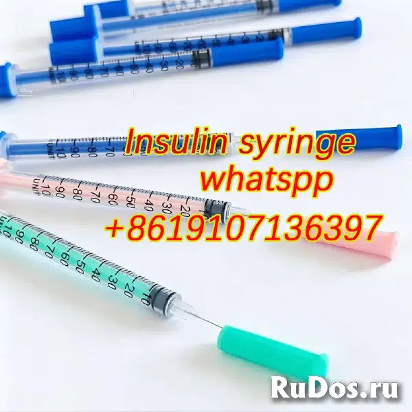 purple Insulin Syringe customized make 0.5ml изображение 4