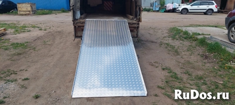 Трап алюминиевый для заезда рохли фотка