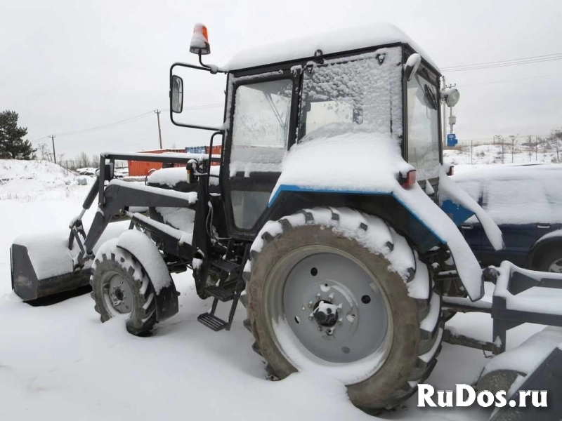Трактор МТЗ 82, 2021 г., 400 м/ч, КАК НОВЫЙ, отвал, щетка изображение 5