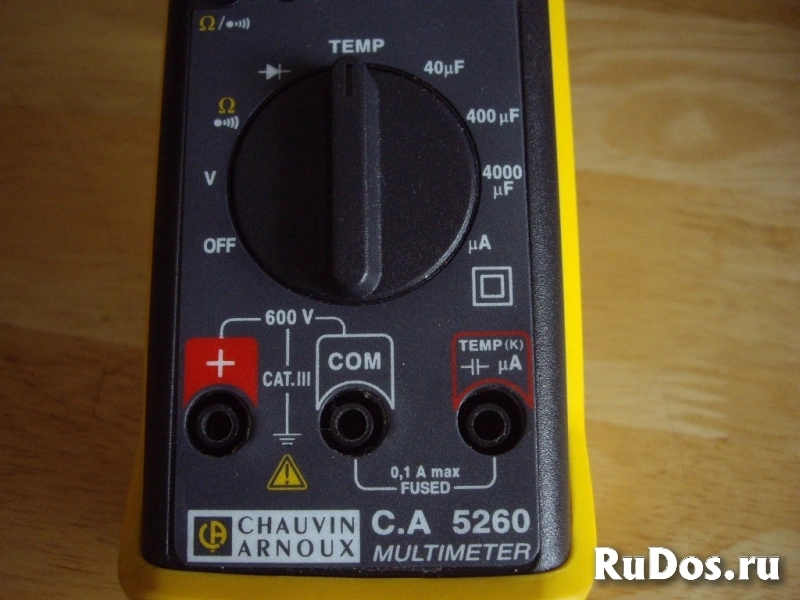 Мультиметр С.А 5260 CYAUVIN ARNOUХ  Франция изображение 8