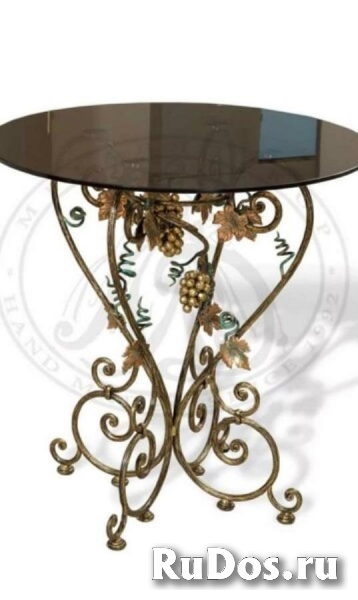 Кованые стулья, ворота, скамейки, столы, мангалы изображение 4