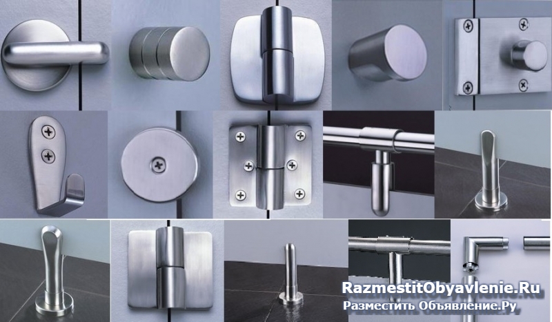 Фурнитура нержавеющая для установки сантехкабин изображение 6