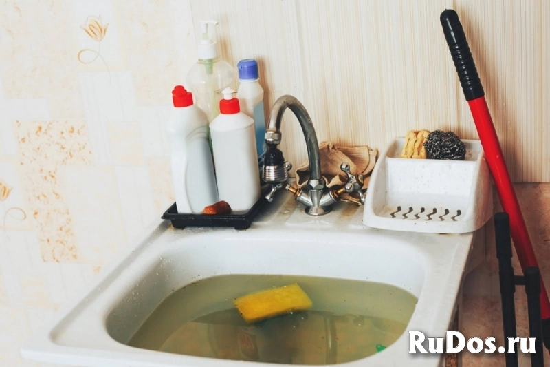 Прочистка канализации. Устранение засоров фотка