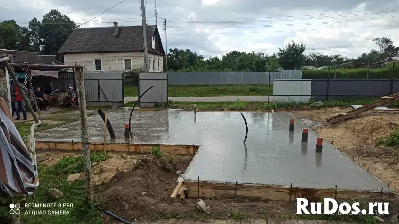 Возведение различного рода фундаментов. изображение 6
