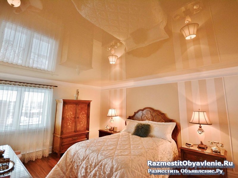 Натяжные потолки в Щёкино.Монтаж. изображение 6