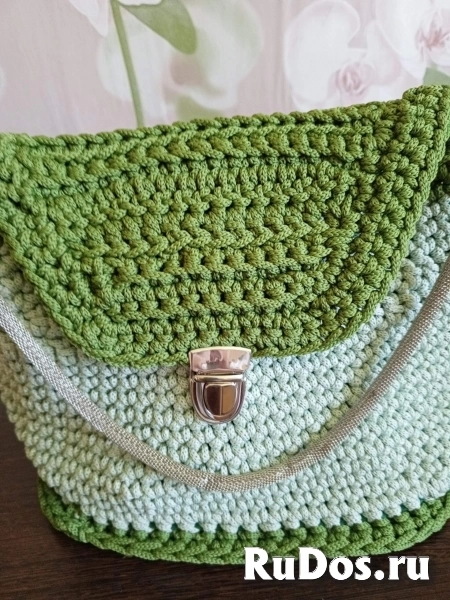 Сумки вязаные ручной работы изображение 6