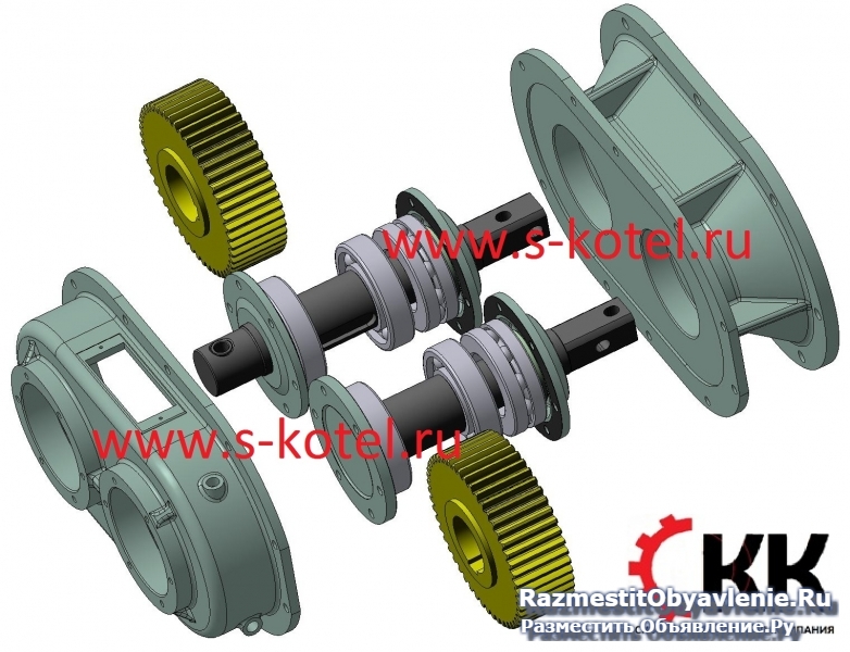 Винтовая дробилка-питатель ВДП-15 и запасные части фотка
