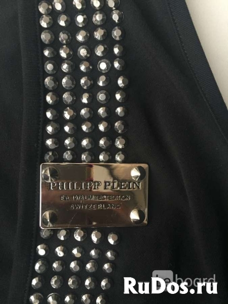 Платье новое philipp plain 44 46 м турция черное мини хлопок стра фотка