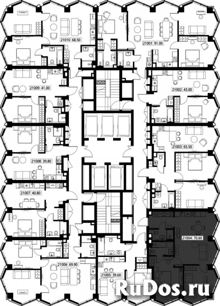 Продам 2 комнатную квартиру 70.6 м2 изображение 3