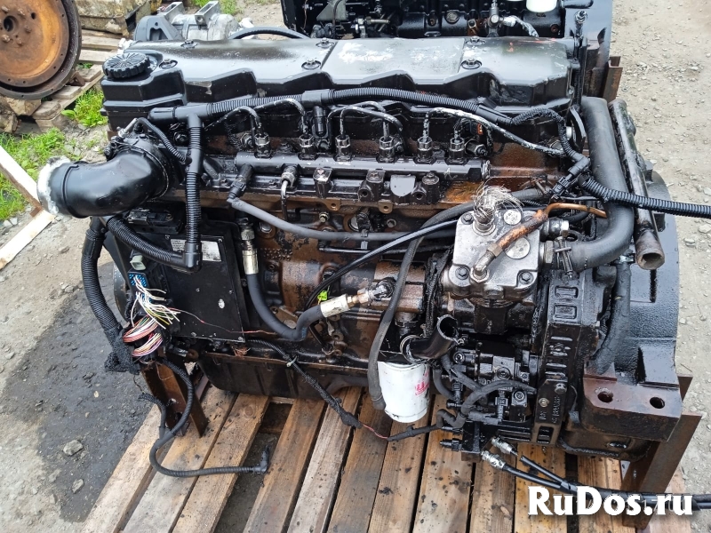 Двигатель б/у для спецтехники Cummins QSB6.7 изображение 6