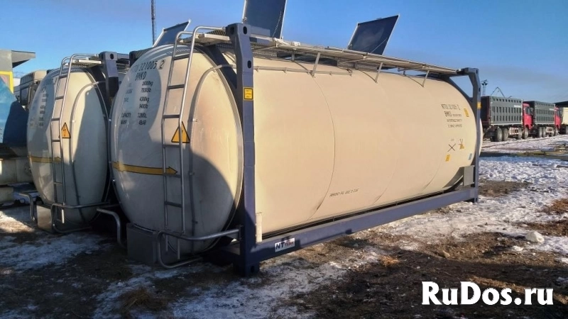 Танк-контейнер модель Т11 SWAP объём 31м3 для наливных грузов, с утеплителем и пароподогревом. изображение 10