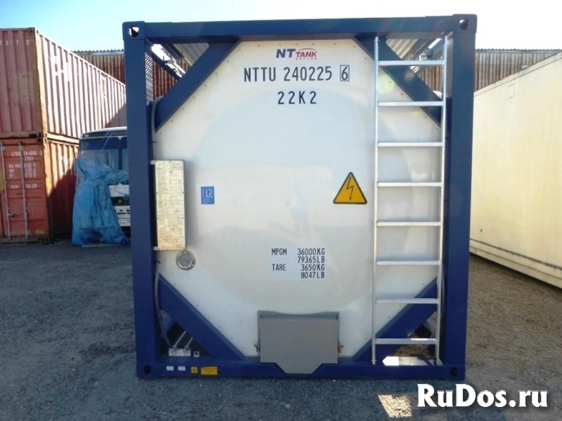 Танк-контейнер тип Т11 объём 24м3 для перевозки компонентов эмульсионных взрывчатых веществ, новый изображение 7