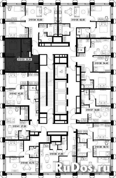 Продам 1 комнатную квартиру 33.3 м2 изображение 3