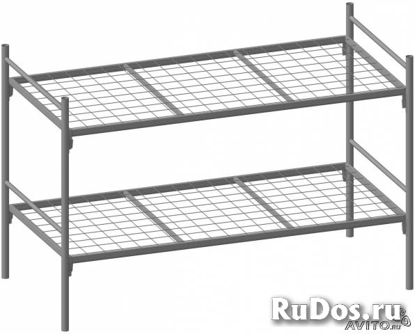 Дешево купить металлические кровати одноярусные изображение 5