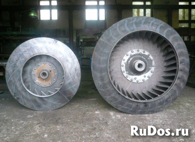 Рабочие колёса к дымососам и вентиляторам изображение 5