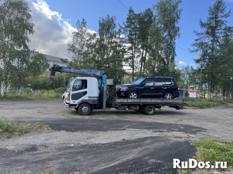 Бережная эвакуация Сходни + лебедка для машину до 5 тонны фотка