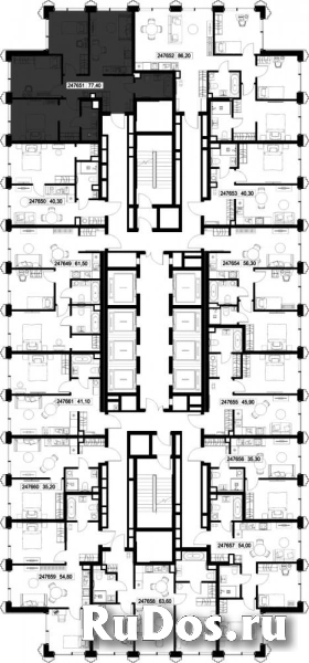 Продам 3 комнатную квартиру 77.4 м2 изображение 3