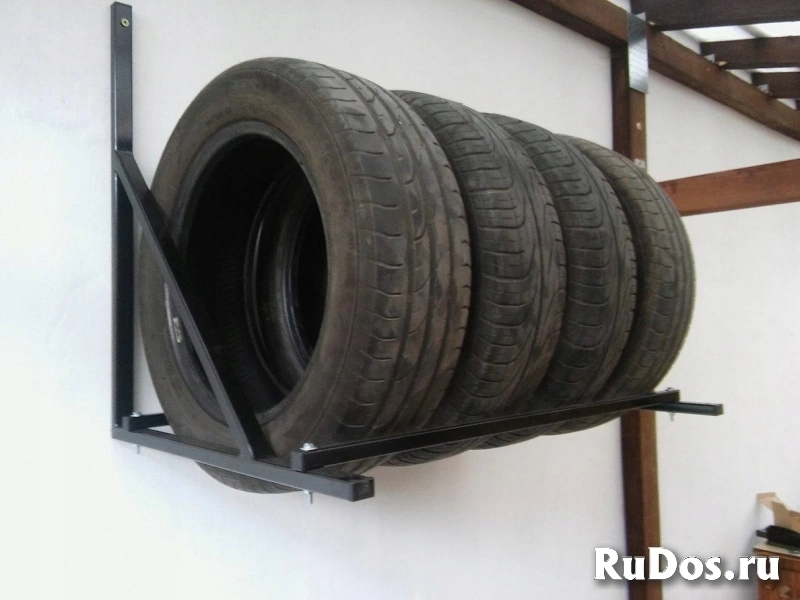 Полка сборная для шин регулируемая фотка