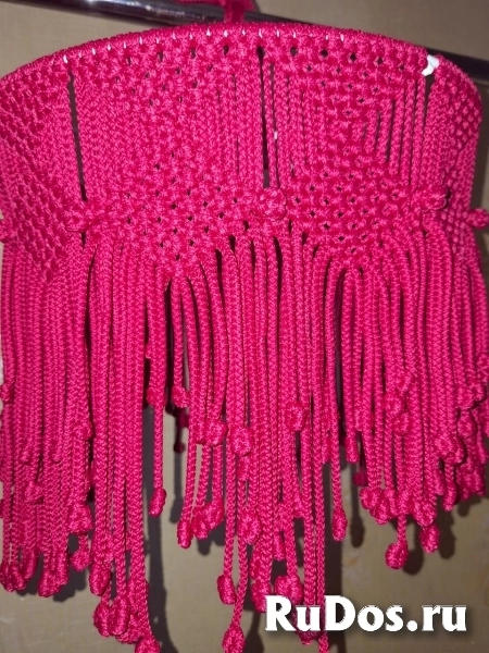 Абажур макраме изображение 3