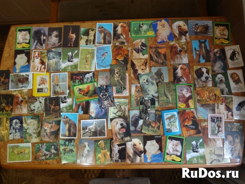 Календарики карманные разные фото