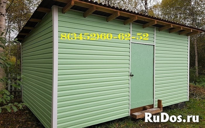 Дачный летний домик-хозблок. изображение 7