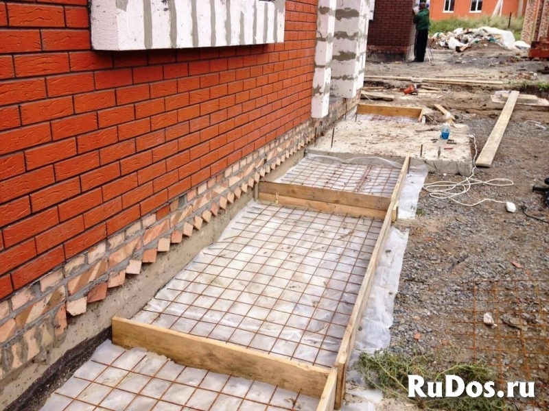 Профессиональная отмостка. Благоустройство участка фотка