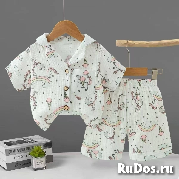 Муслиная пижама детская фото