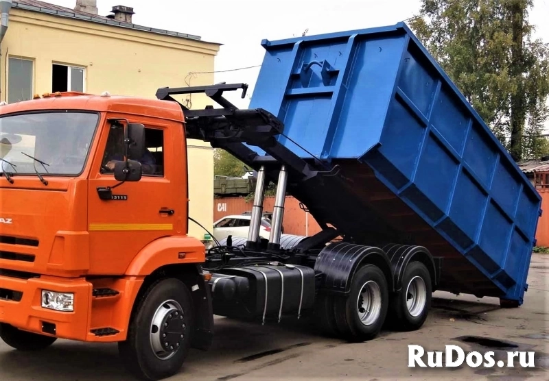 Вывоз досок, веток из сада самосвалом изображение 4