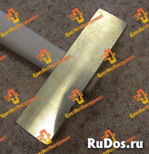 Молоток Латунный искробезопасный 0,5 кг (500 гр) изображение 4