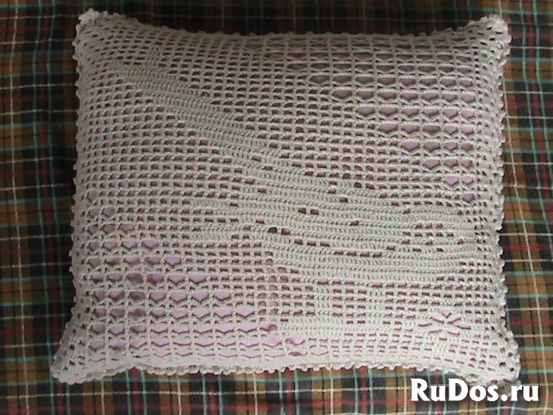 Наволочки лечебные для подушек,связанные из ниток изображение 4