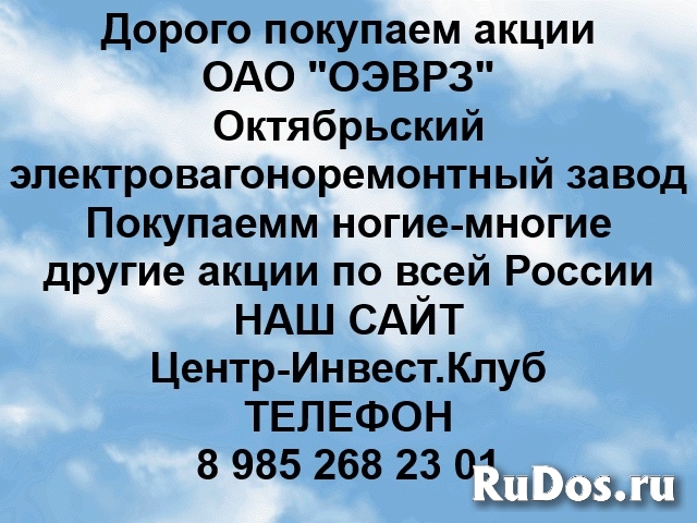 Покупка акций ОАО ОЭВРЗ фото