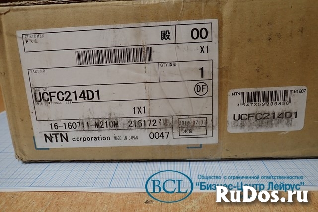 Подшипник NTN UCFC214D1 изображение 3