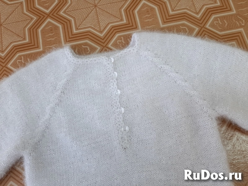 НОВЫЙ ДЖЕМПЕР ДЕТСКИЙ ВЯЗАНЫЙ. 98-104 изображение 6