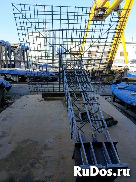 Производство арматурных каркасов. фото