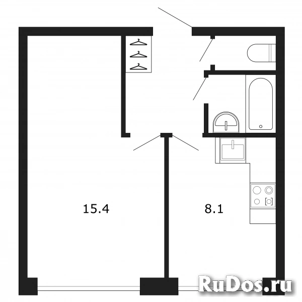 Продам 1 комнатную квартиру 30 м2 изображение 3